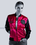 Bedazzled Custom Bomber Jacket For Women – TajDesignz