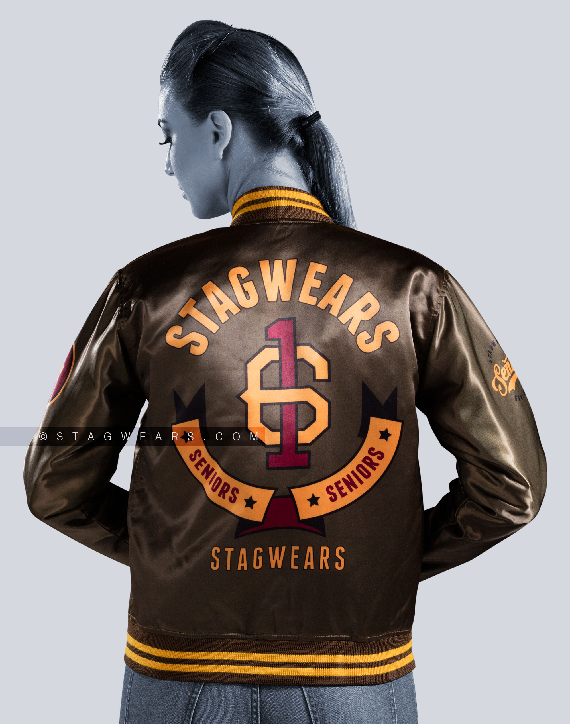 Custom Varsity Jacket Letterman Jacket Baseball Jacket -   Sweden